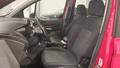 View of front seats