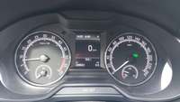 View of instrument panel