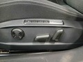 View of control buttons for electric seat adjustment