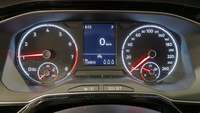 View of instrument panel