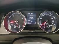 View of instrument panel