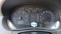View of instrument panel