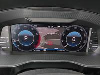 View of instrument panel