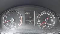 View of instrument panel