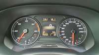 View of instrument panel