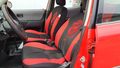 View of front seats