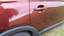Traces of impact on door edge back right