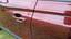 Traces of impact on door edge front left