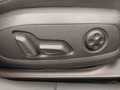 View of control buttons for electric seat adjustment