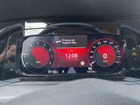 View of instrument panel