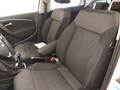 View of front seats