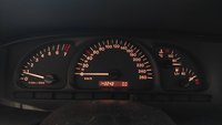 View of instrument panel
