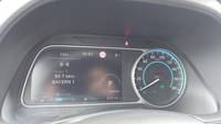 View of instrument panel