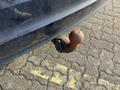 View of trailer tow-bar hitch