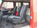 View of front seats