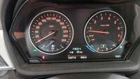 View of instrument panel