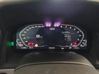 View of instrument panel