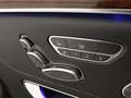 View of control buttons for electric rear seat adjustment