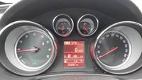 View of instrument panel
