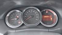 View of instrument panel