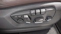 View of control buttons for electric seat adjustment