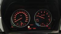 View of instrument panel