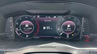 View of instrument panel