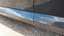 Traces of impact on door edge front left
