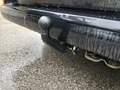 View of trailer tow-bar hitch