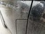 Traces of impact on door edge front left