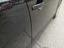 Traces of impact on door edge front right