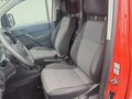 View of front seats