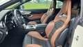 View of front seats