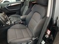 View of front seats