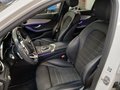 View of front seats