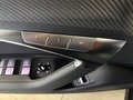 View of control buttons for electric seat adjustment