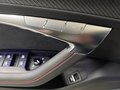 View of control buttons for electric seat adjustment