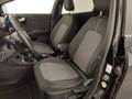 View of front seats