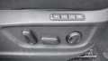View of control buttons for electric seat adjustment