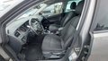 View of front seats