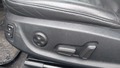 View of control buttons for electric seat adjustment