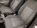 View of front seats