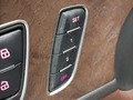 View of control buttons for electric seat adjustment