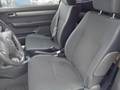 View of front seats