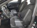 View of front seats
