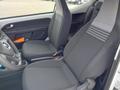View of front seats