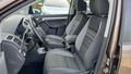 View of front seats