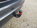 View of trailer tow-bar hitch