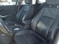 View of front seats