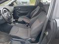 View of front seats